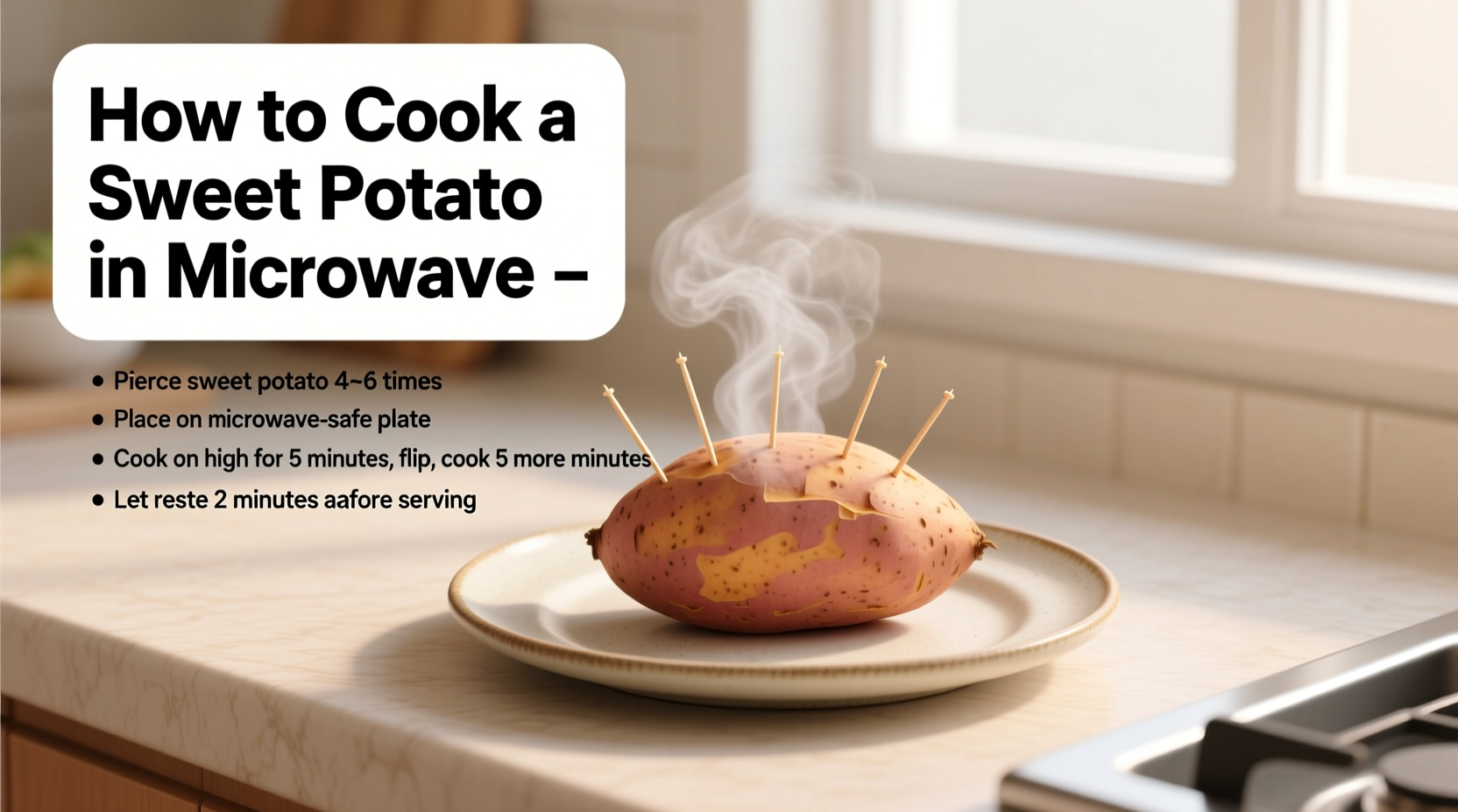 Perfect Microwave Sweet Potato: 5-Minute Guide