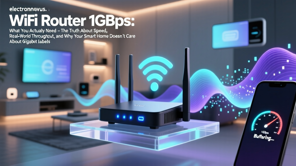 Wifi Router 1Gbps What You Actually Need: The Truth About Speed, Real-World Throughput, and Why Your Smart Home Doesn’t Care About Gigabit Labels