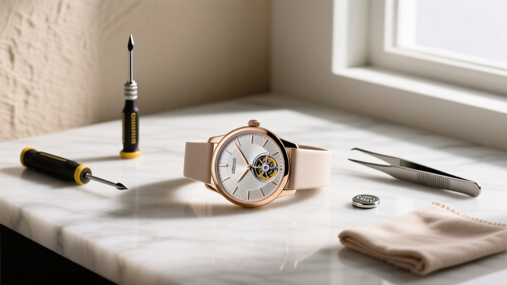 How to Replace a Battery in a Slim Dress Watch