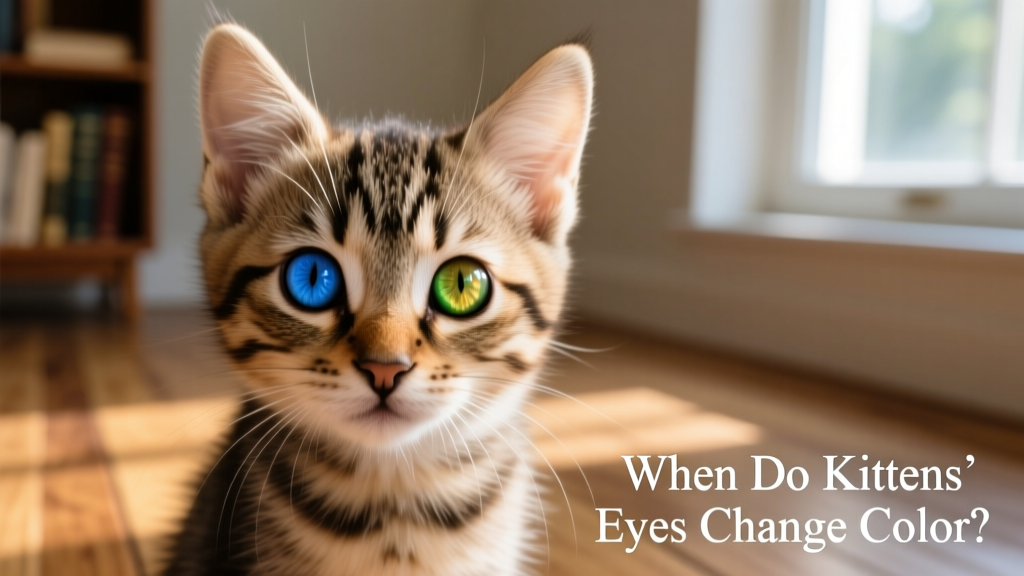 When Do Kittens' Eyes Change Color?