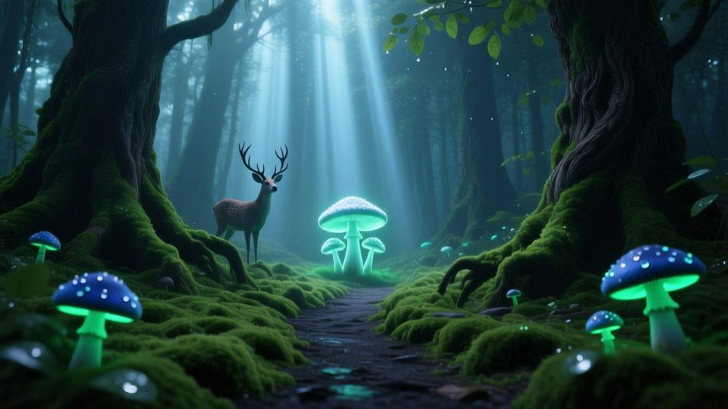 Forest and Mushroom: Combined Dream Symbolism