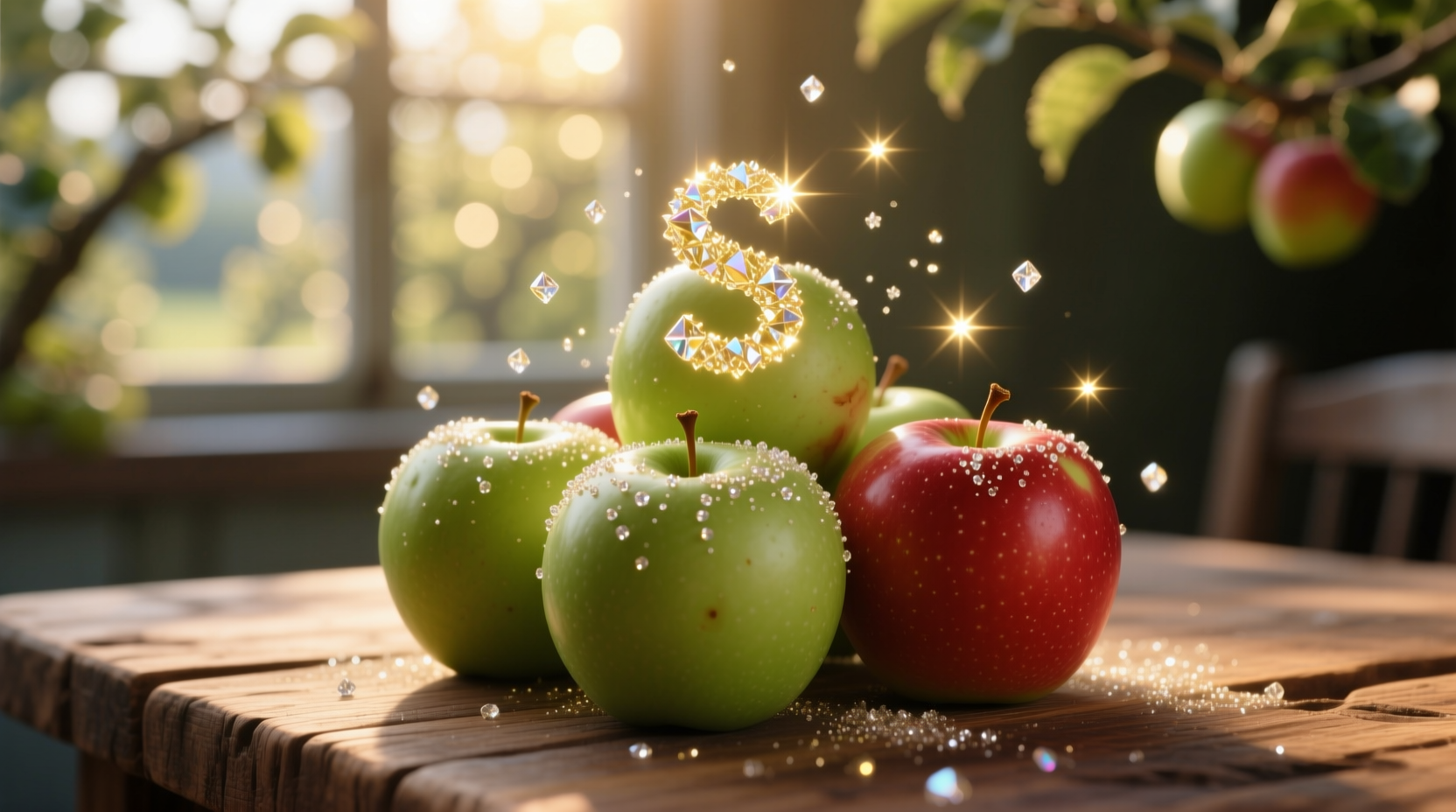 make mediocre apples taste great with a sprinkling of s