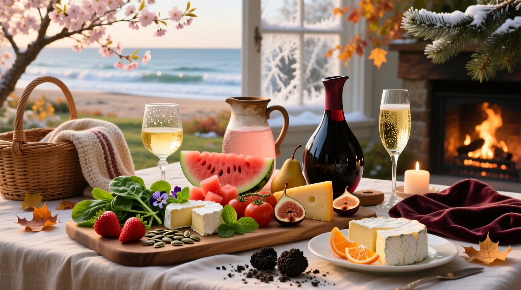 wine and cheese board themes creative ideas for every season