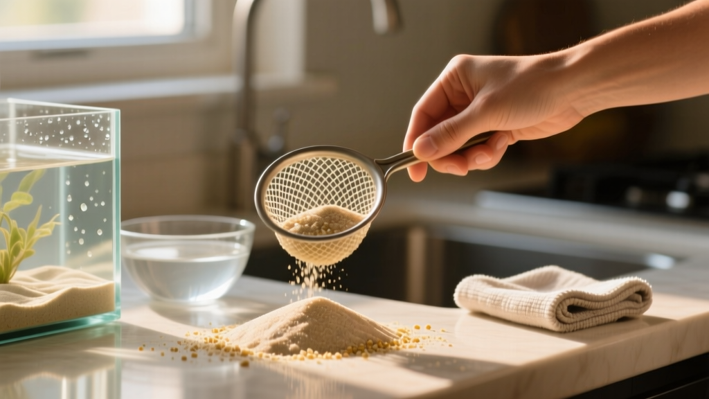 How to Clean Aquarium Sand