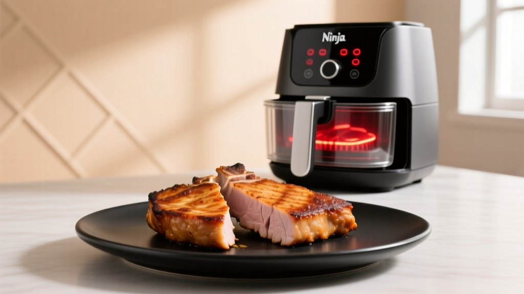 Grill Pork Chops in Ninja Air Fryer: Crispy & Juicy