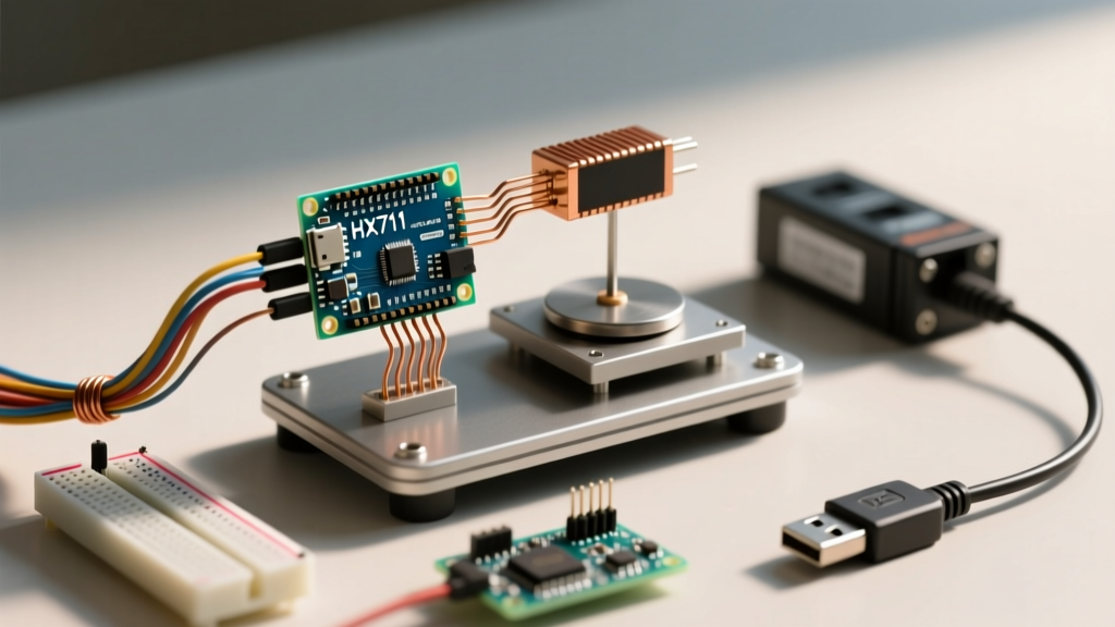 How to Wire and Debug a Load Sensor Arduino Scale with HX711