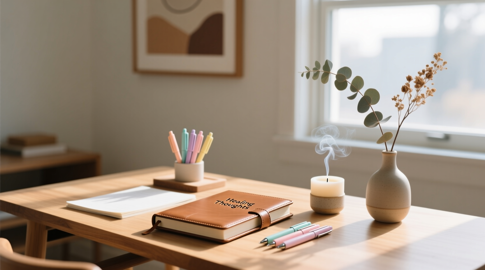 closet organization tips for therapy journaling supplies