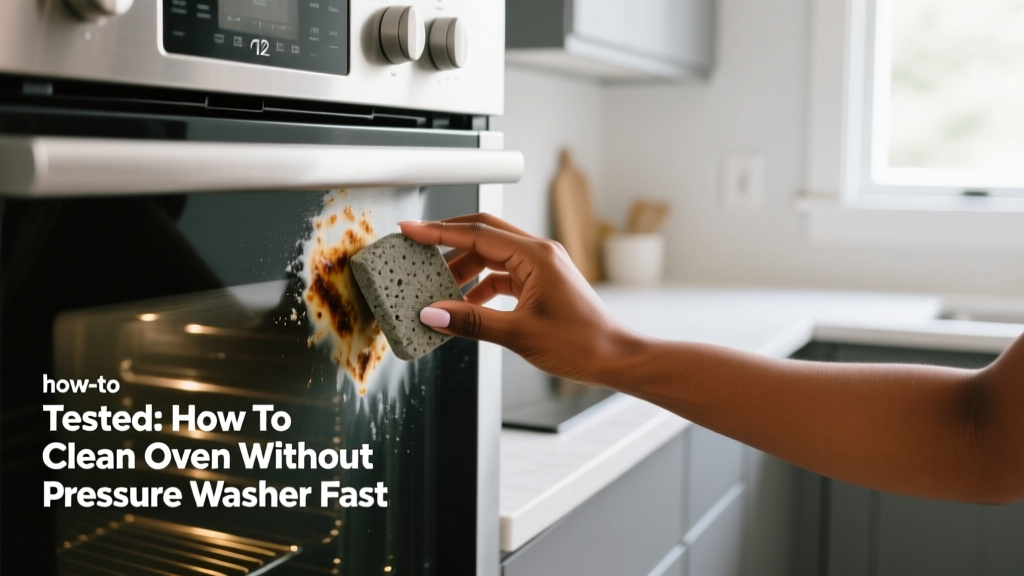 Tested: How To Clean Oven Without Pressure Washer Fast