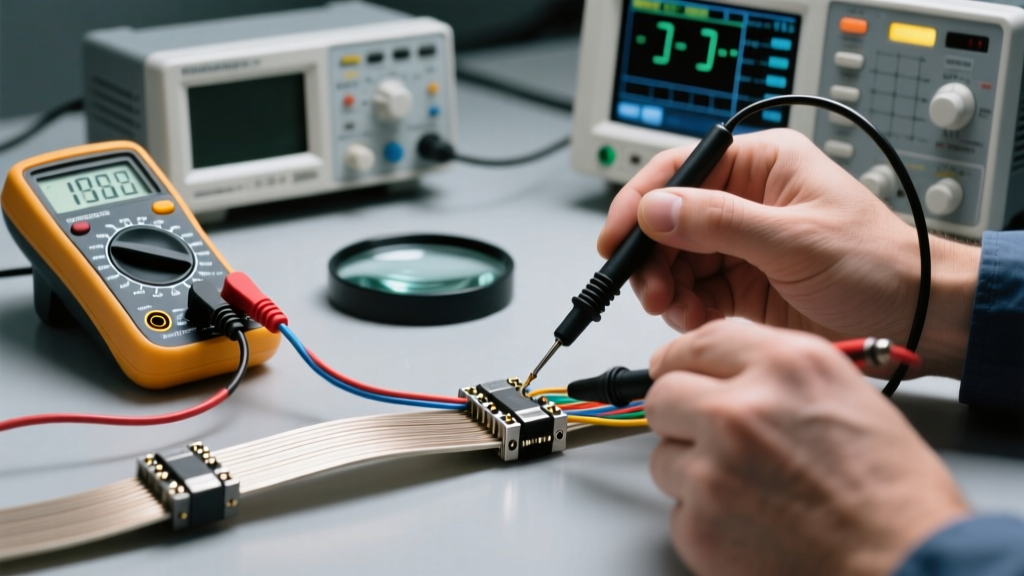 How to Test Ribbon Cable Continuity and Shield Integrity wit