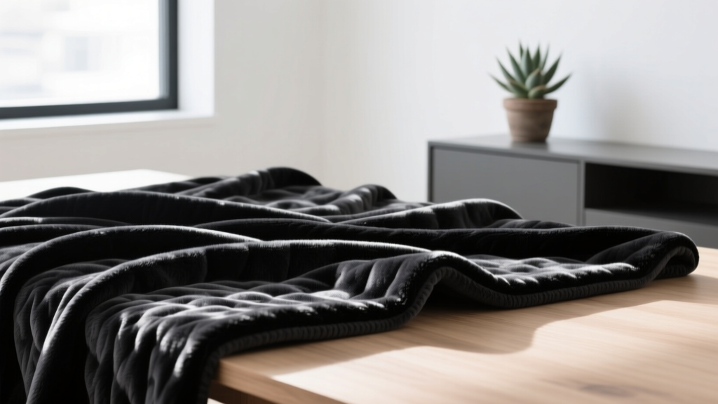 Gimetzco Black Phillip Fleece Blanket Material Guide