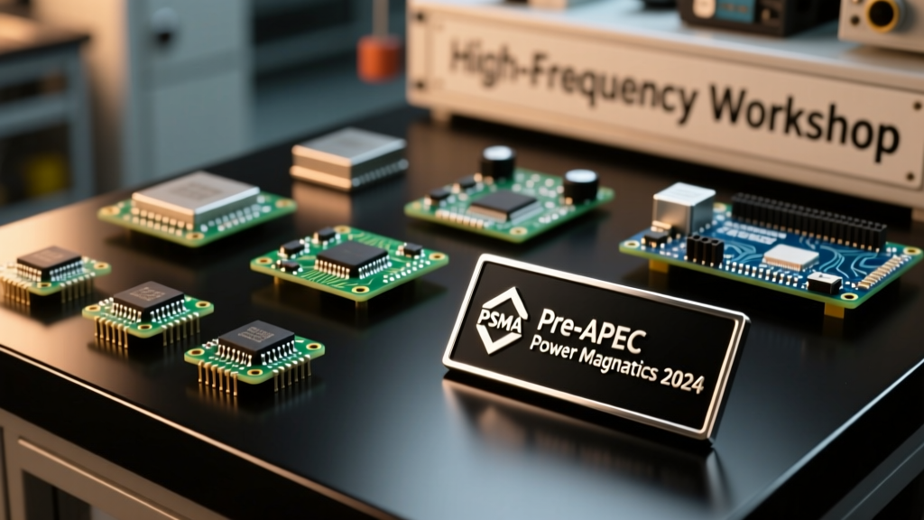 PSMA and PELS Sponsor Pre-APEC Power Magnetics at High Frequency Workshop: Advancing Core Design, Loss Modeling, and Material Selection for 1–5 MHz Converters