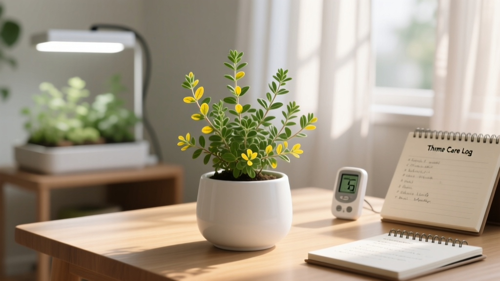 Indoor Thyme Yellow Leaves: 7 Science-Backed Fixes