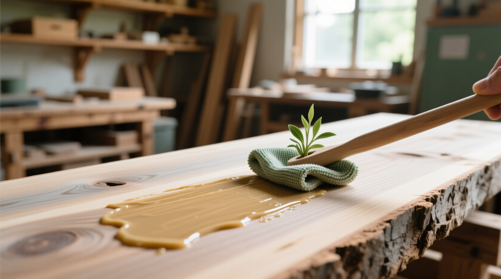 eco friendly soy wax removal from wood