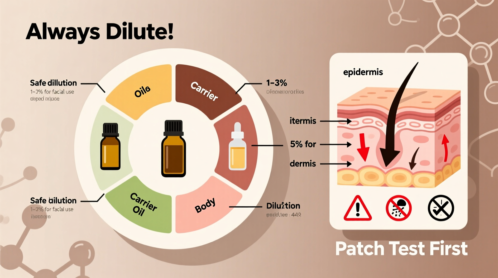 how to tell if your diffuser blend is skin safe and properly diluted