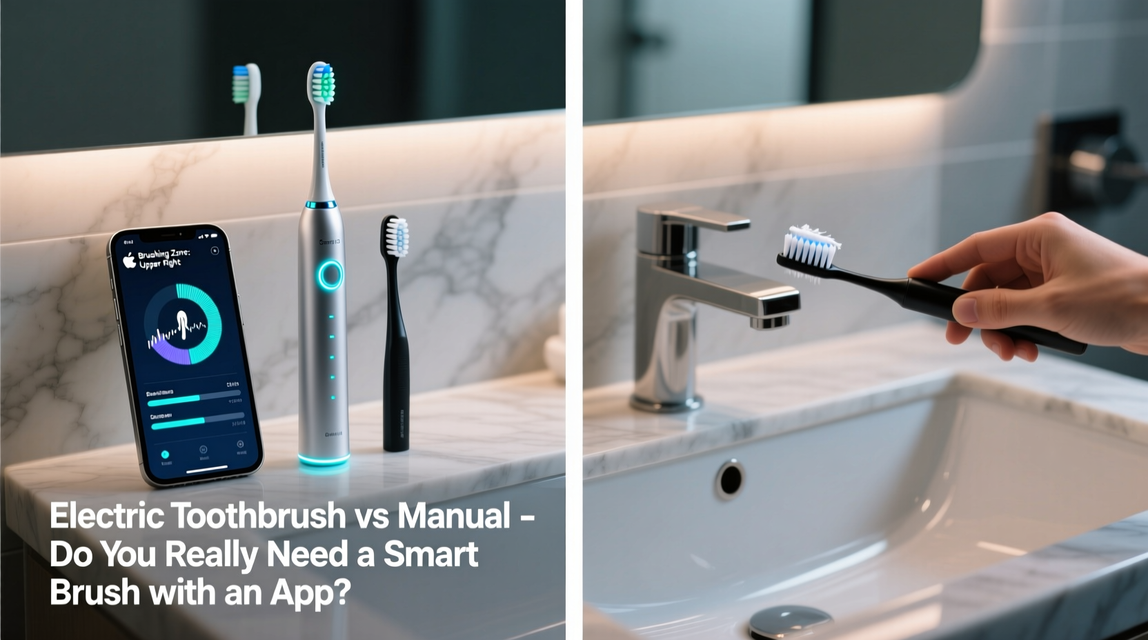 electric toothbrush vs manual do you really need a smart brush with an app