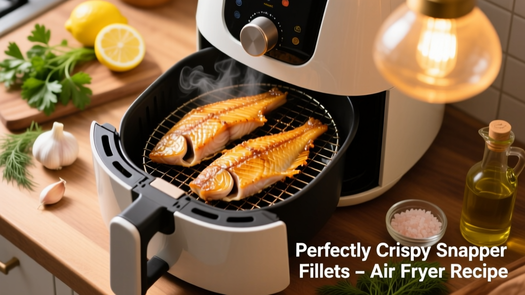 How to Air Fry Snapper Fillets Perfectly (Crispy & Safe)