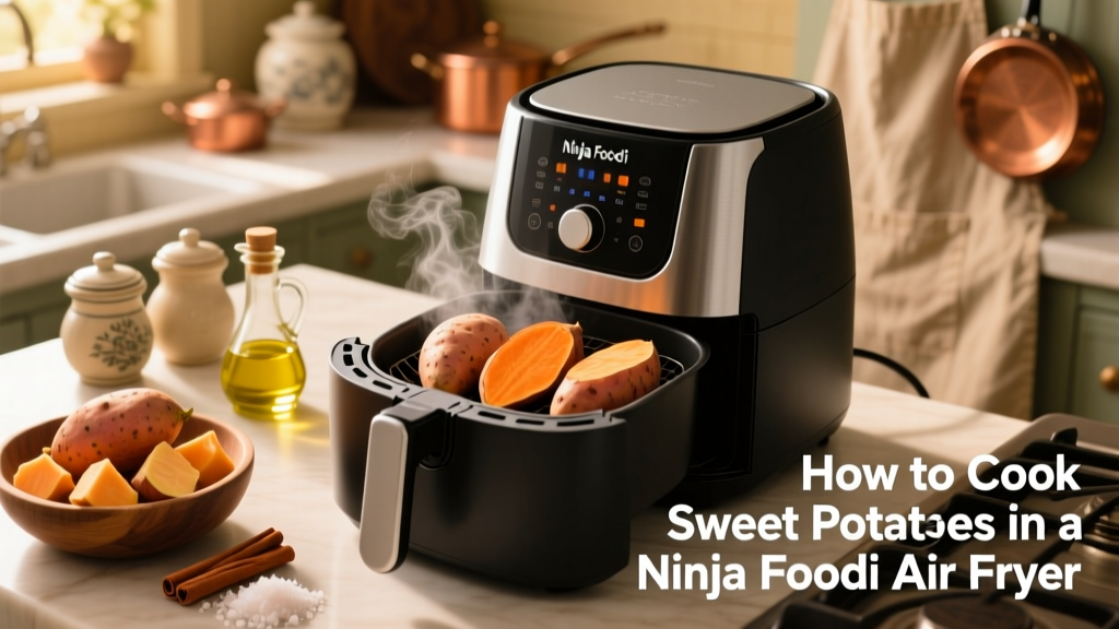 How to Cook Sweet Potatoes in a Ninja Foodi Air Fryer