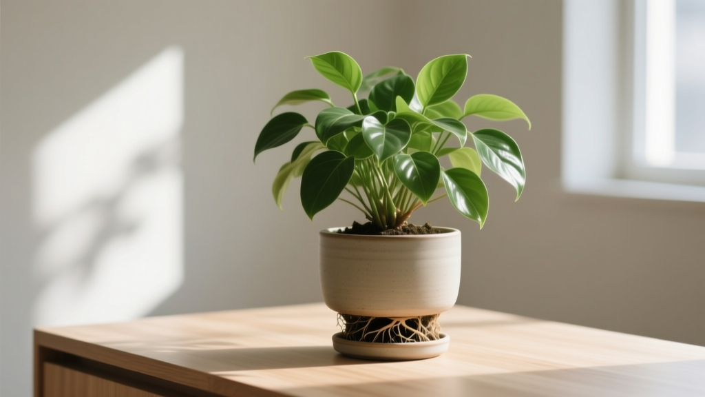 How to Pot a Plant Indoors in Bright Light