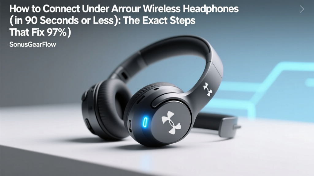 Under Armour Wireless Headphones Not Connecting?