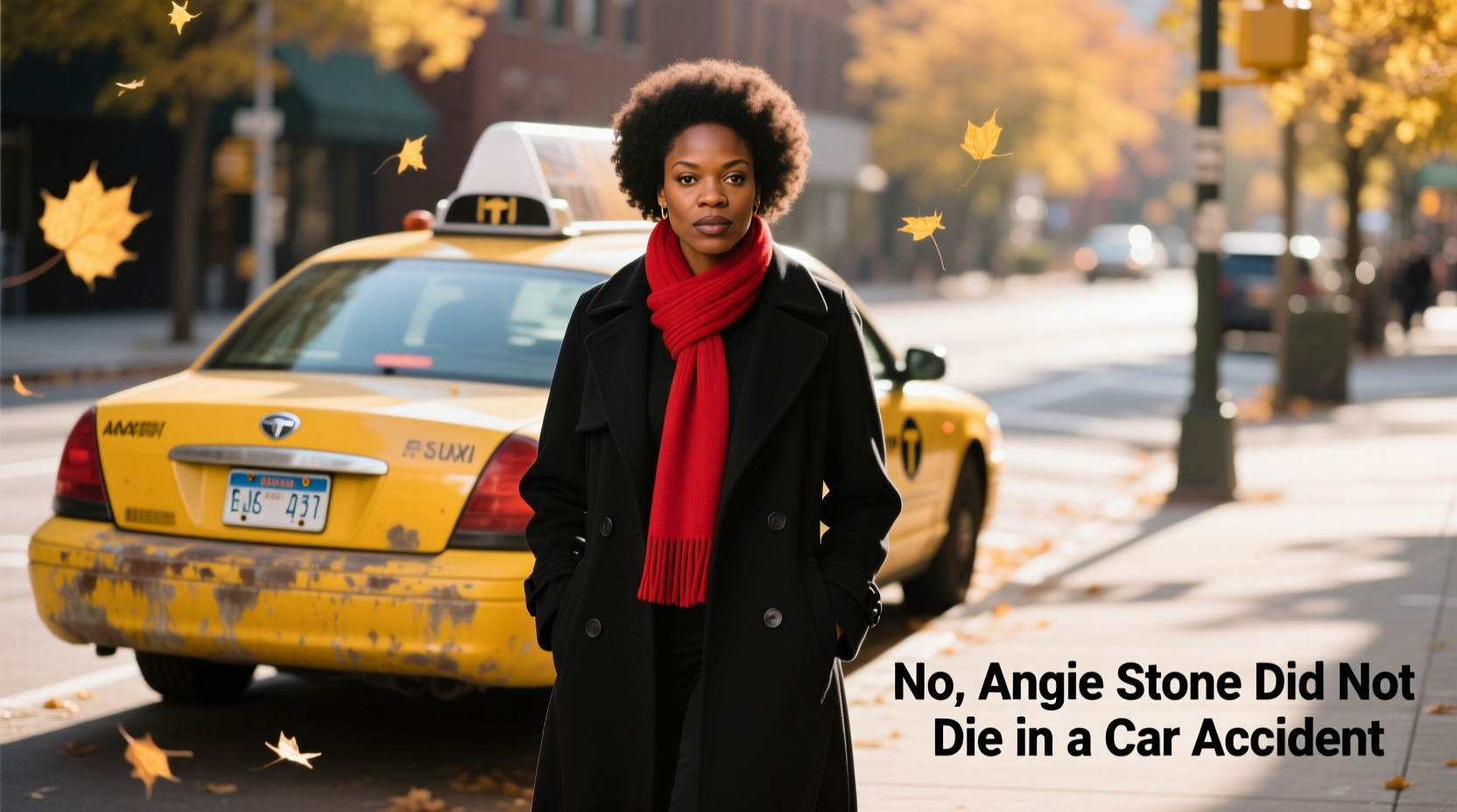did angie stone died in a car accident