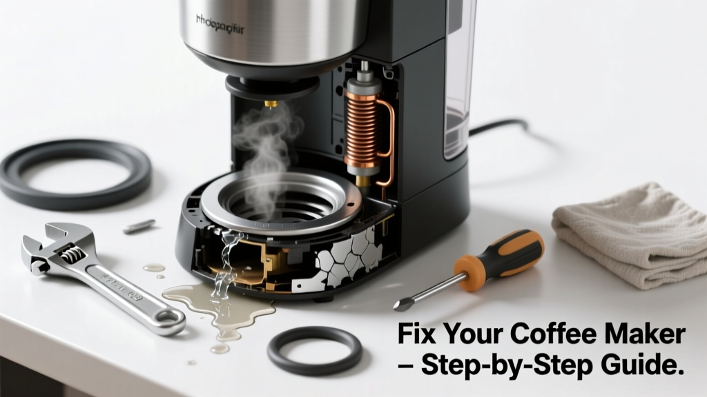Fix a Leaking Coffee Maker That’s Not Working Right