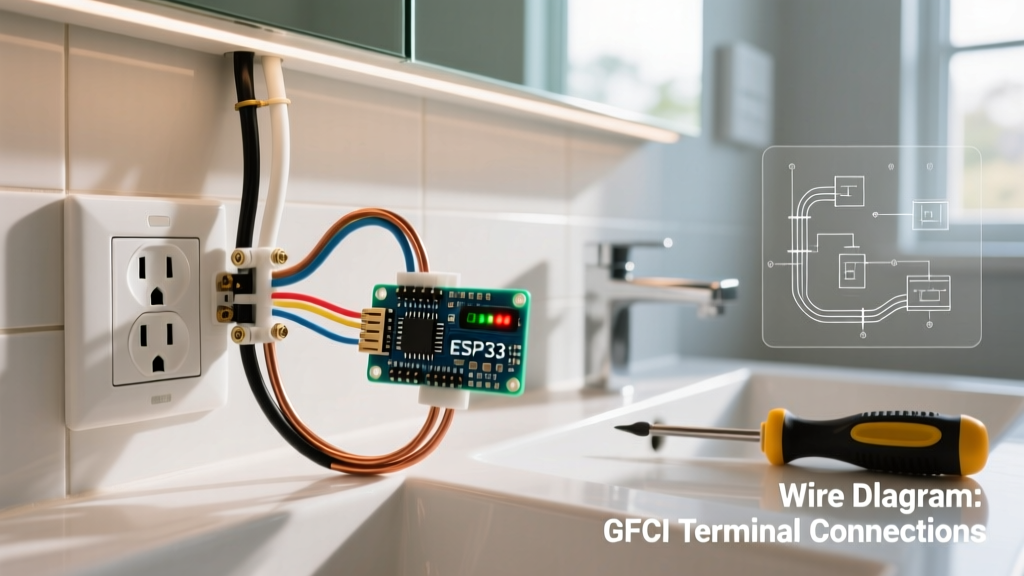 How to Install a GFCI Electrical Outlet for Bathroom: Step-by-Step