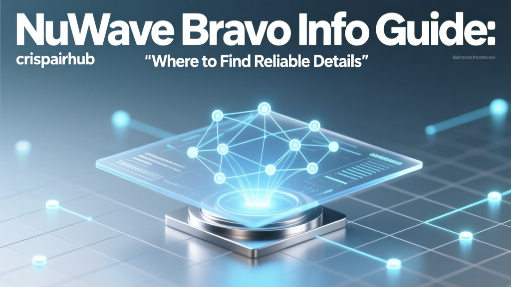 NuWave Bravo Info Guide: Where to Find Reliable Details
