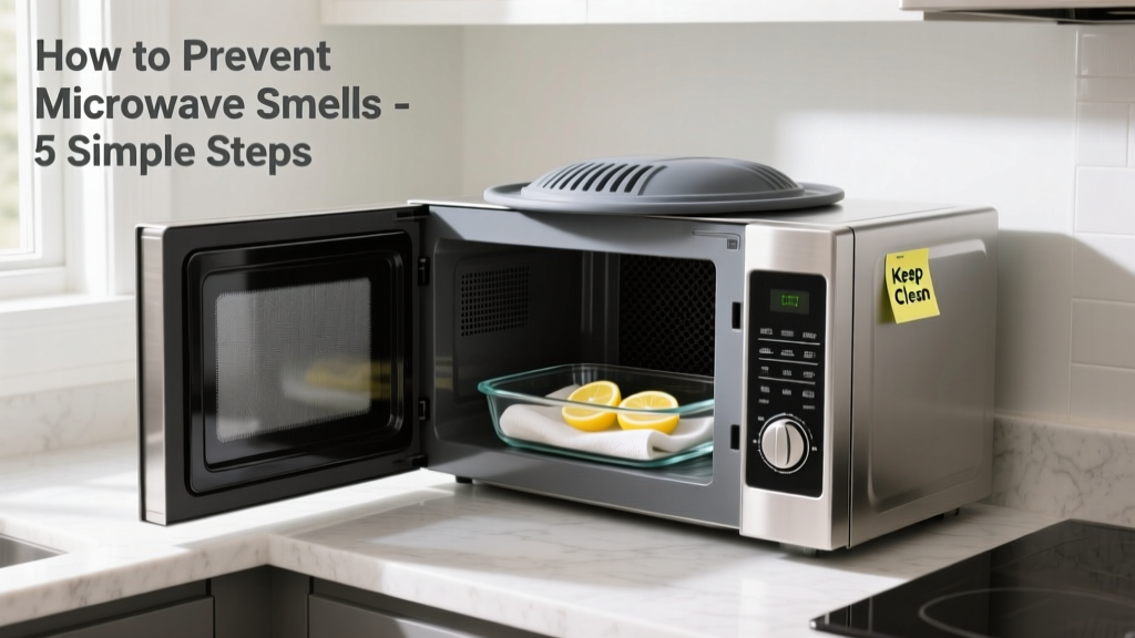 How to Prevent Microwave Smells Burning