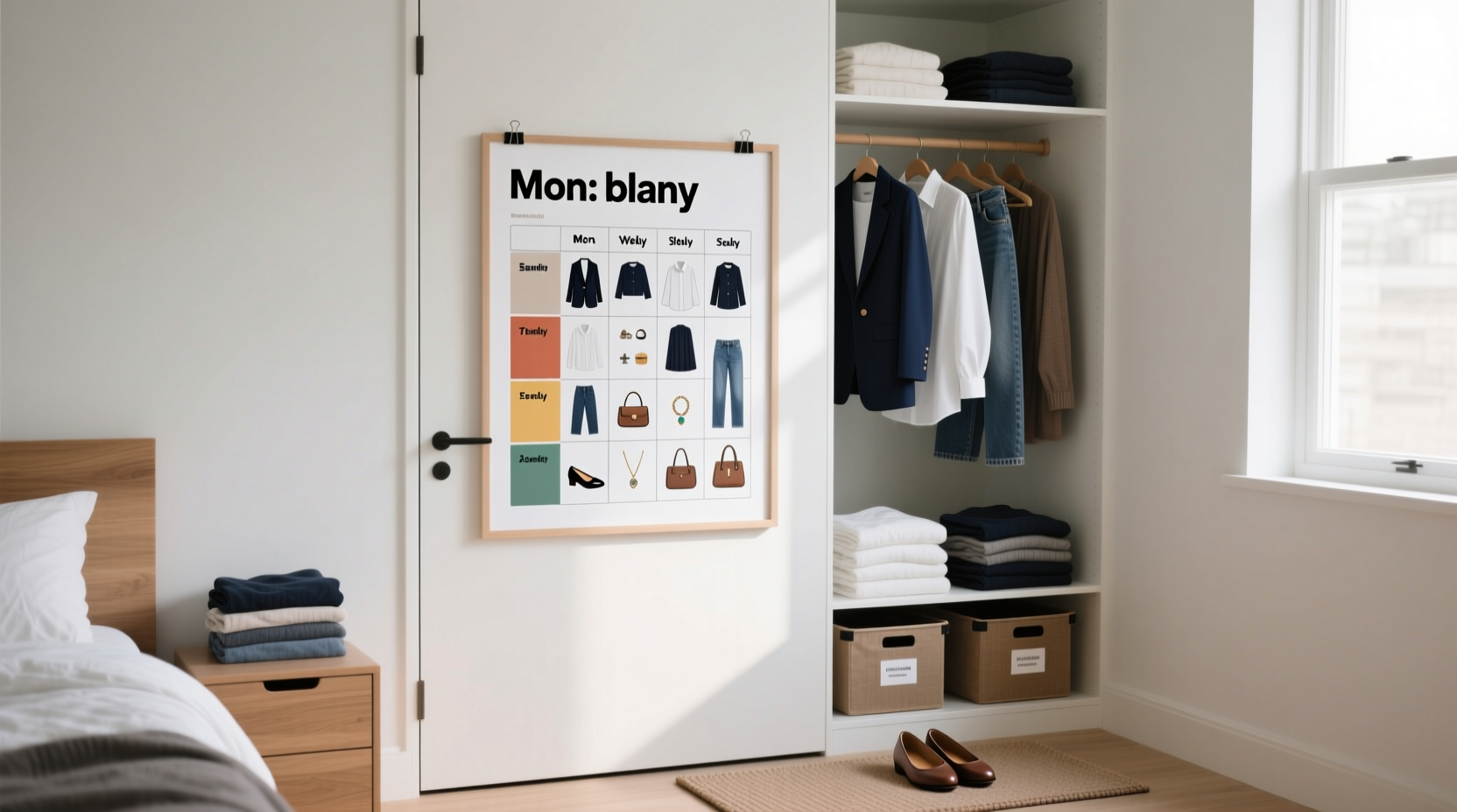 closet organization tips printed planner beats software