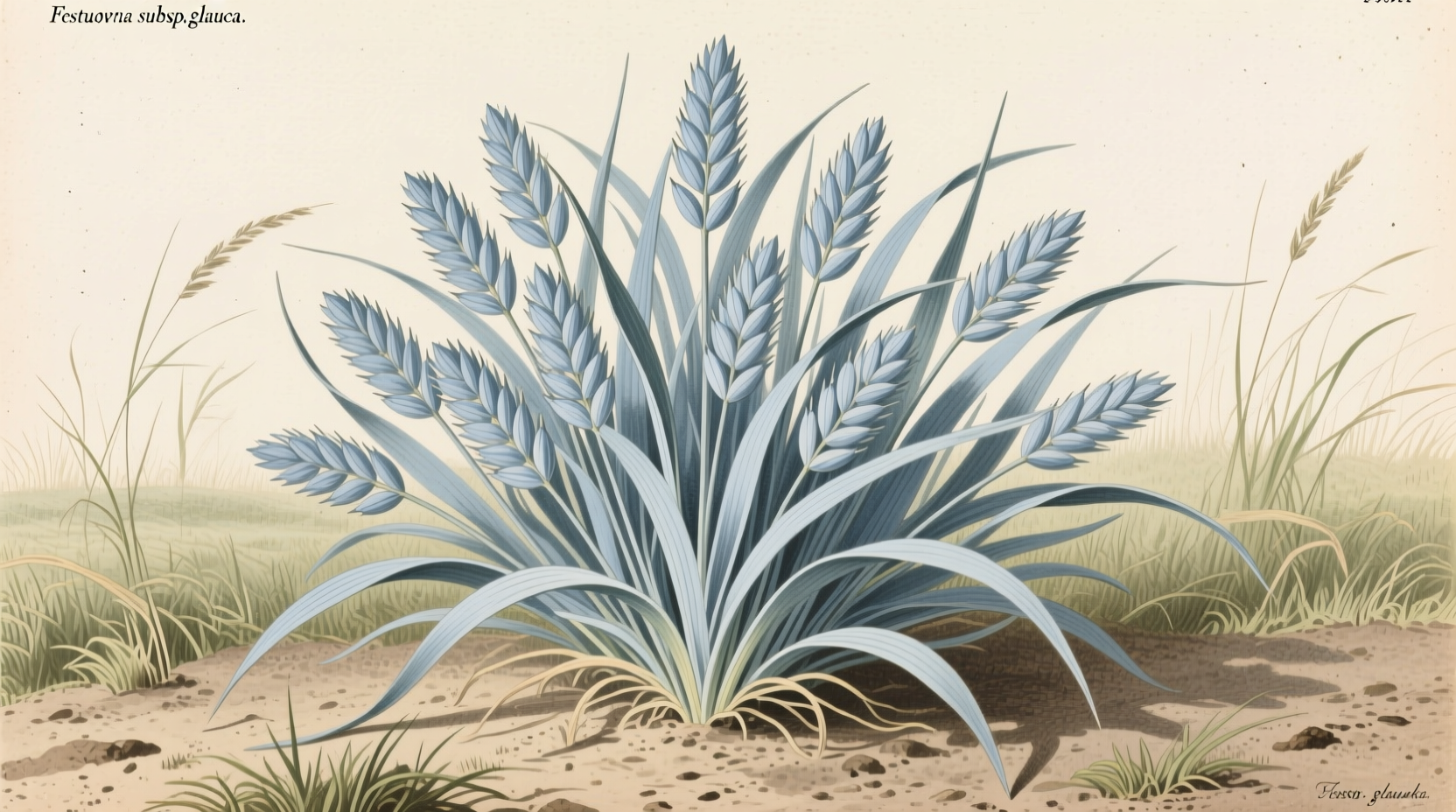 is blue fescue grass a perennial