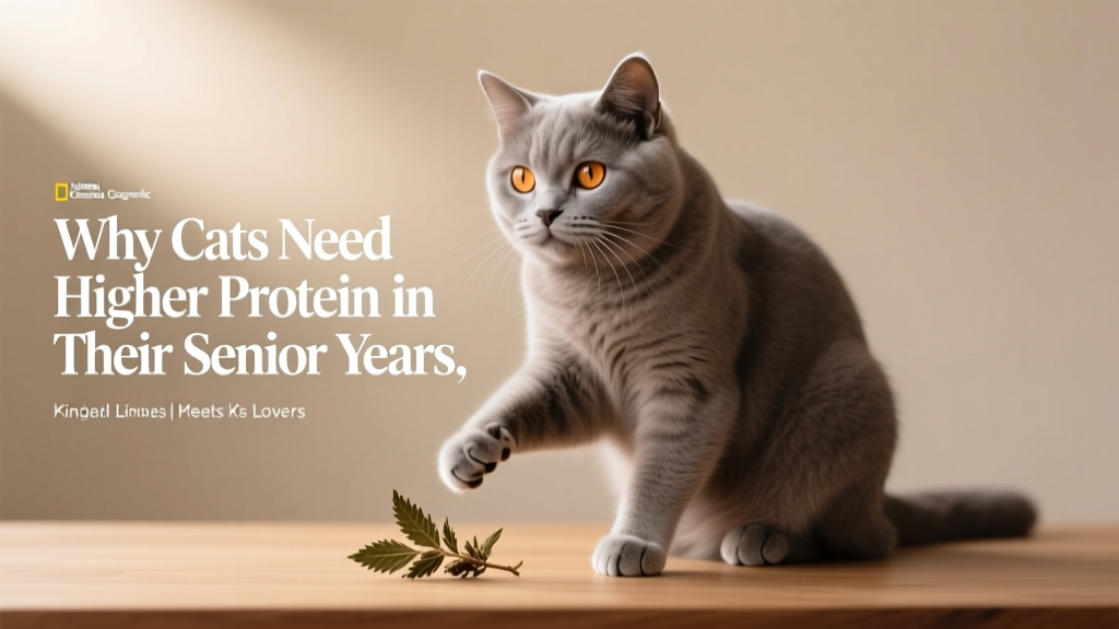 Why Cats Need Higher Protein in Senior Years