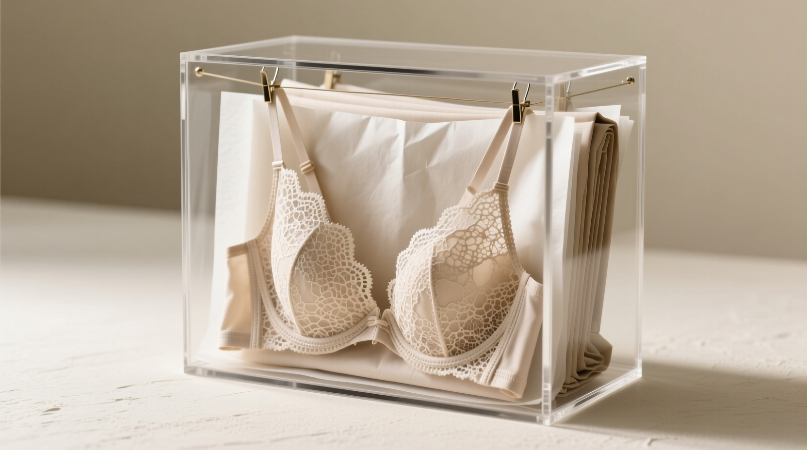 closet organization tips for lace lingerie