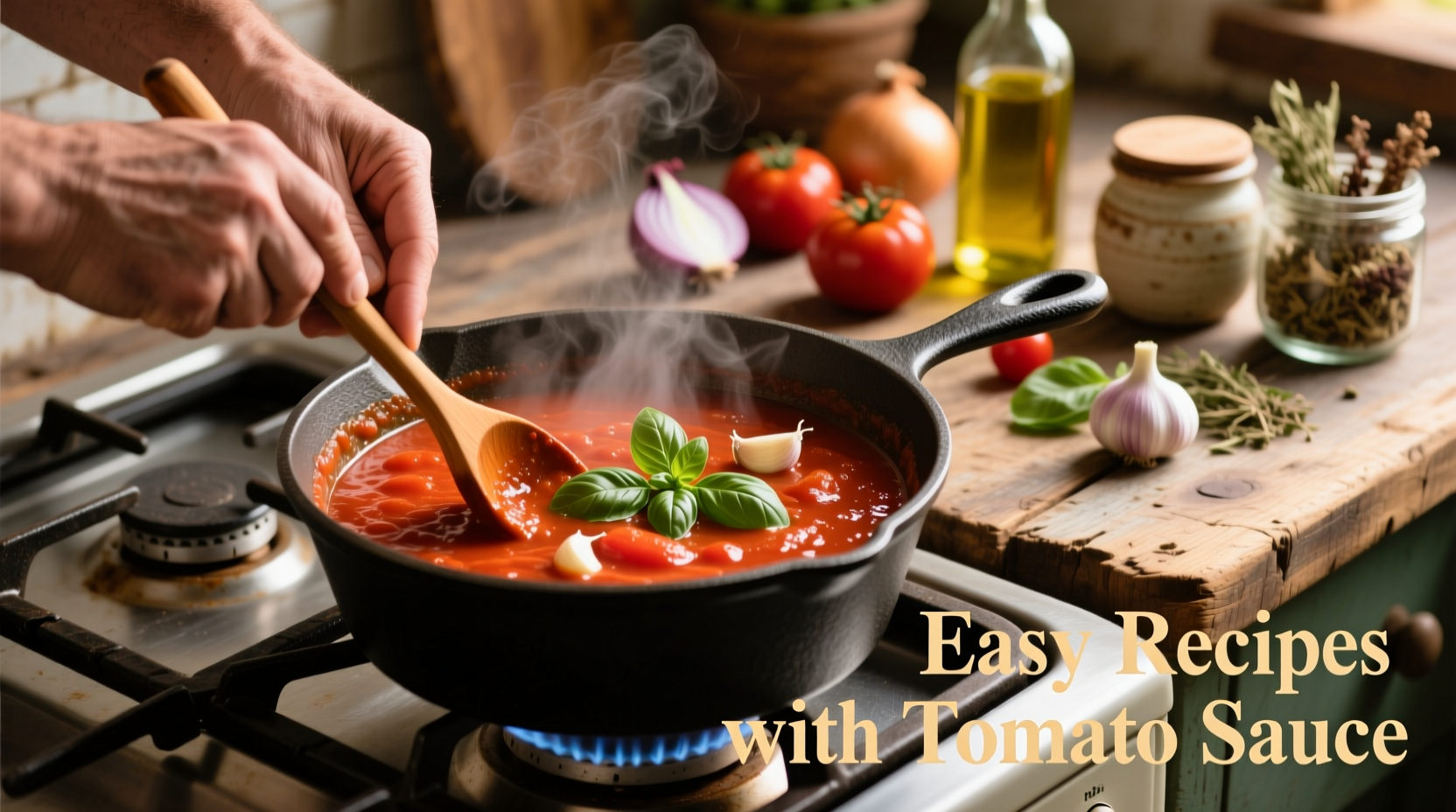 5 Easy Tomato Sauce Recipes Ready in 30 Minutes