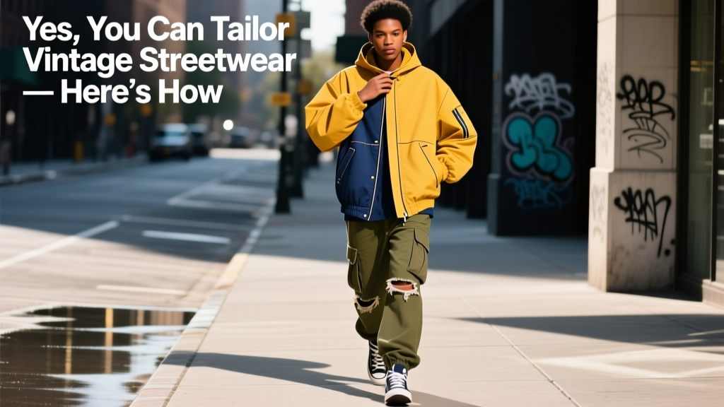 Yes, You Can Tailor Vintage Streetwear — Here’s How
