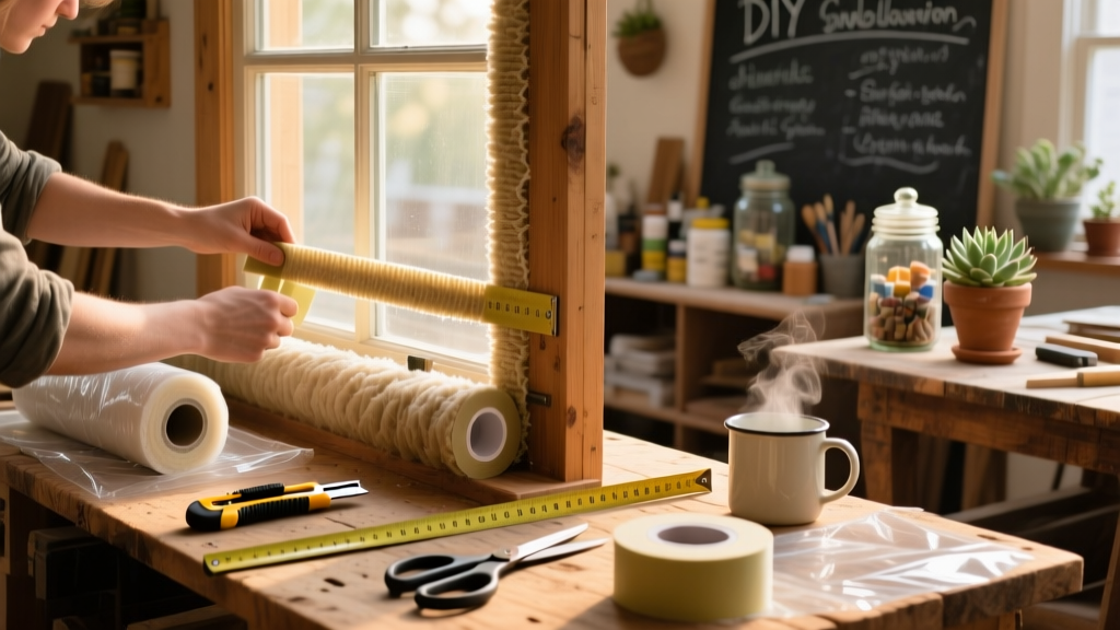 DIY Window Insulation for Drafty Windows