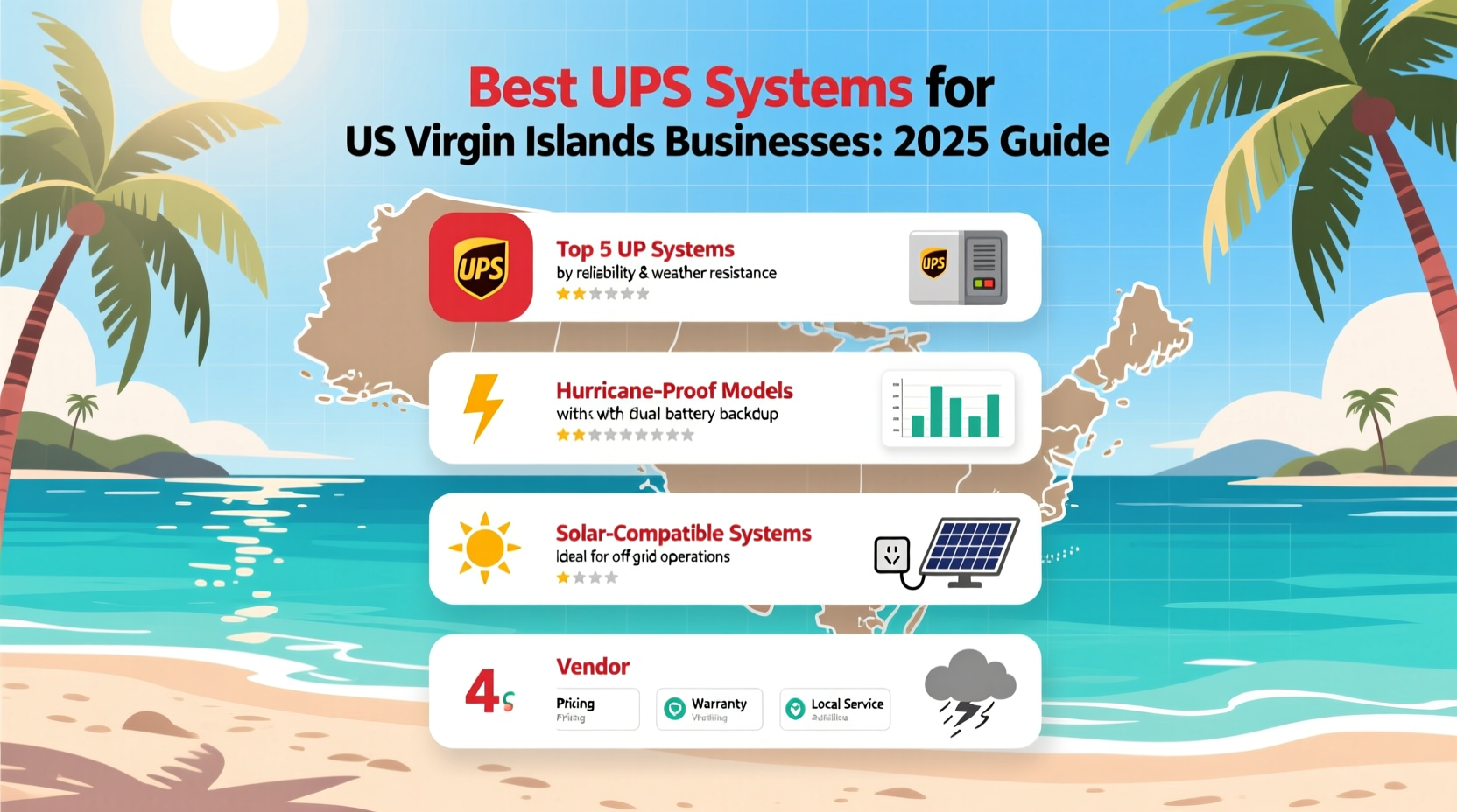 best ups for business in the us virgin islands