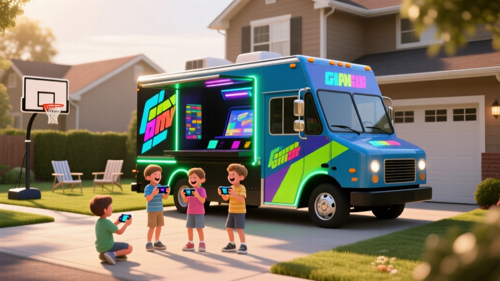Game Truck Party Cost (2026): $495–$2,850
