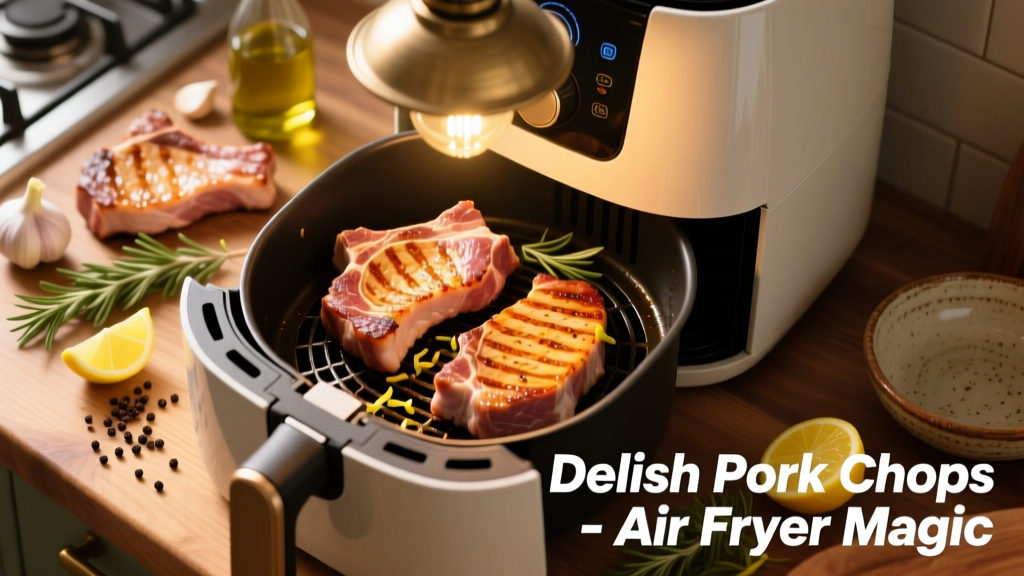 Delish Pork Chops in Air Fryer: Crispy, Juicy & Easy