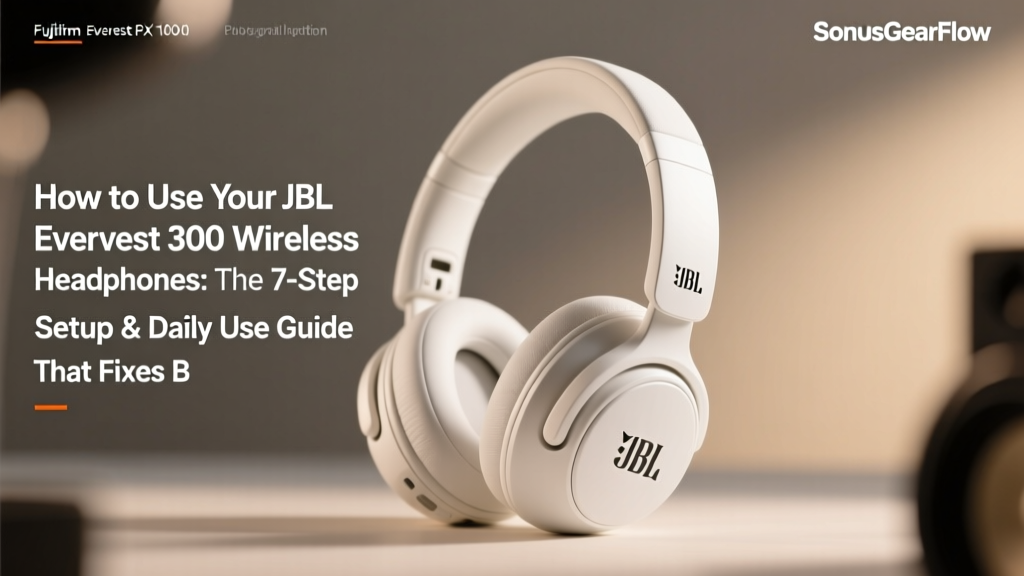 JBL Everest 300 Setup & Troubleshooting Guide