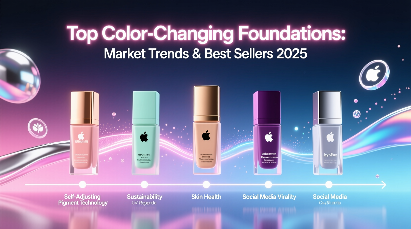 color changing foundation top sellers