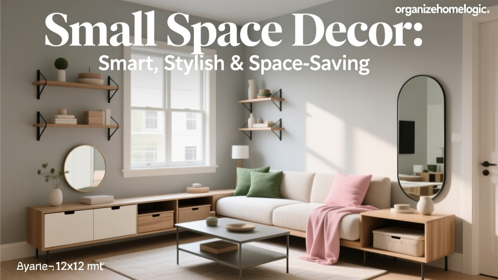 Small Space Decor: Smart, Stylish & Space-Saving