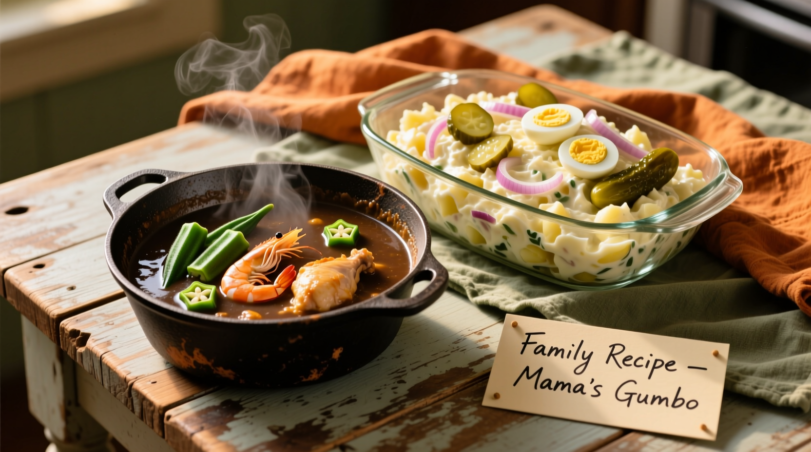 Gumbo and Potato Salad: Perfect Southern Pairing Explained
