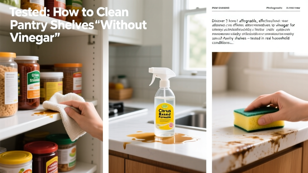 Tested: How to Clean Pantry Shelves Without Vinegar