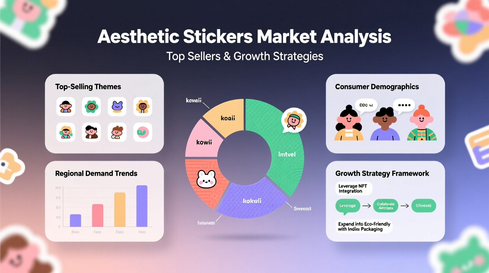aesthetic stickers top sellers