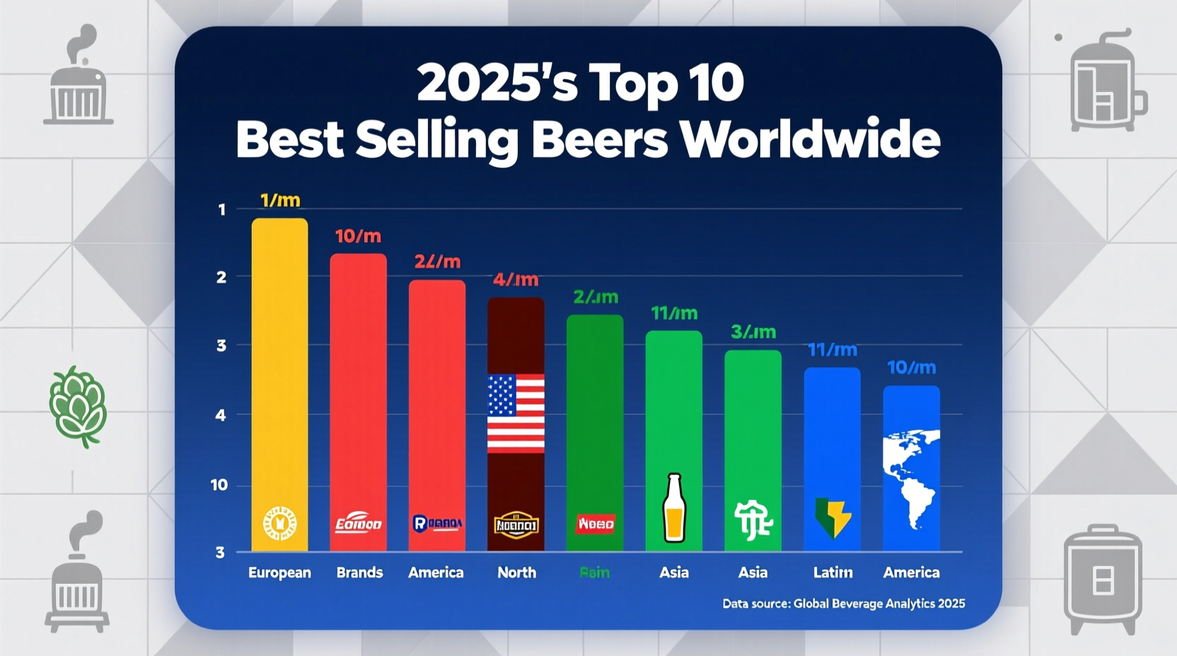 best selling beers