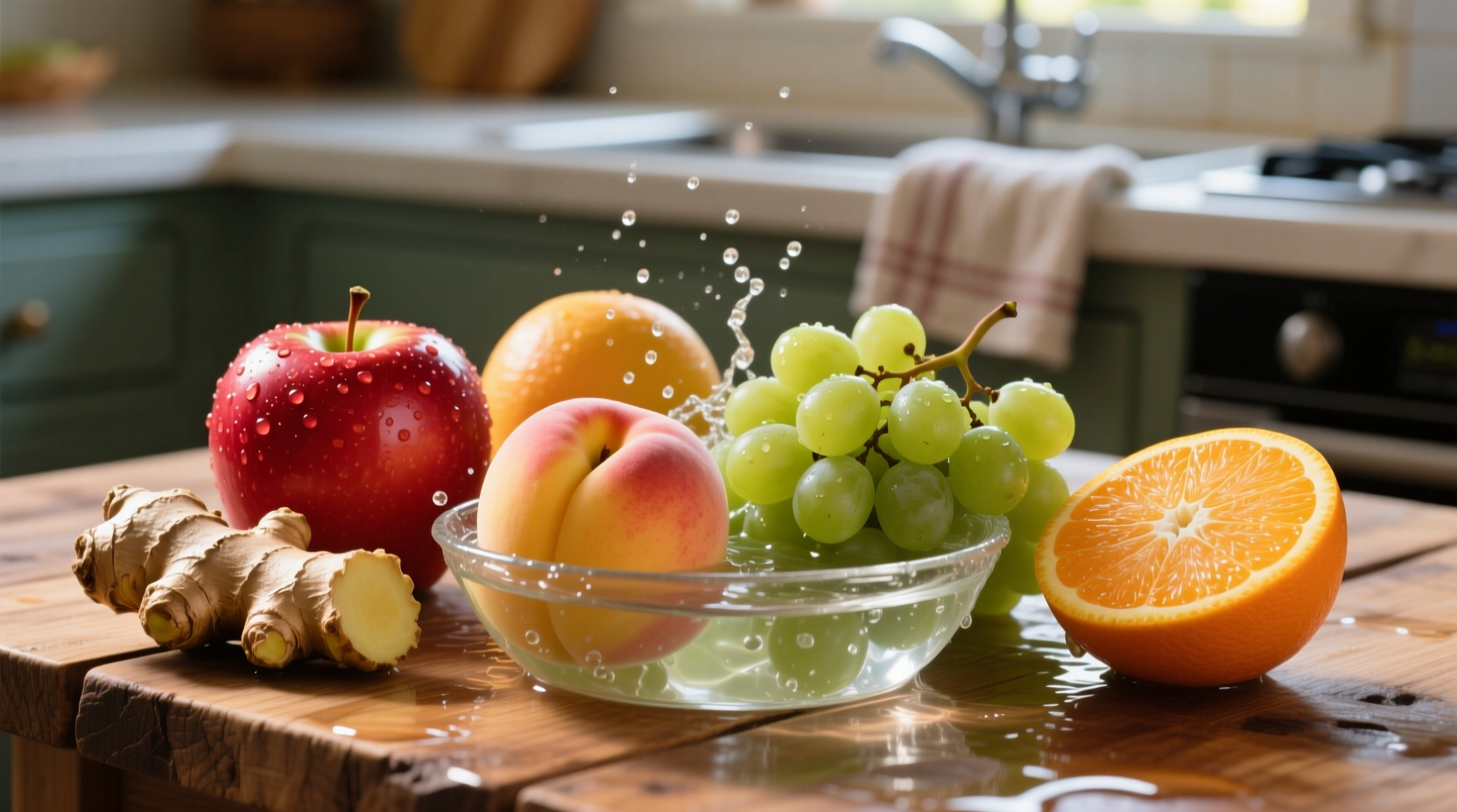 wash all your fruit even the kind you peel