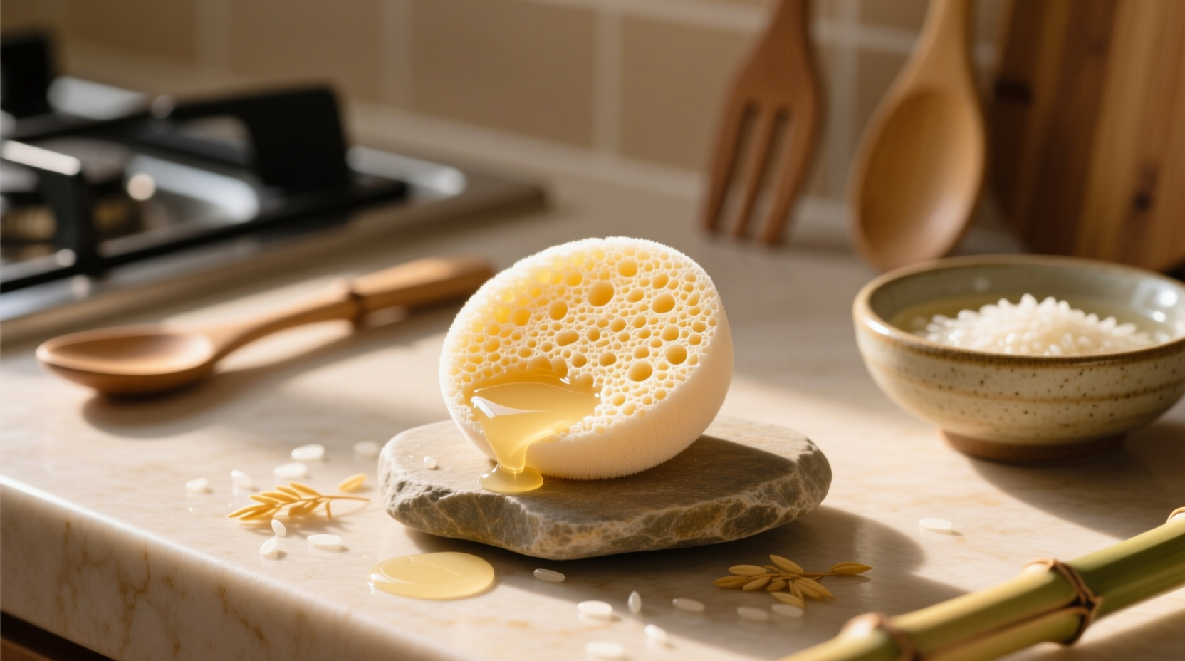 eco friendly cleaning tips rice water for makeup sponges