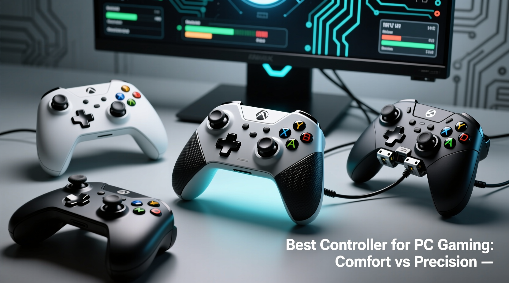 best controller for pc gaming comfort versus precision