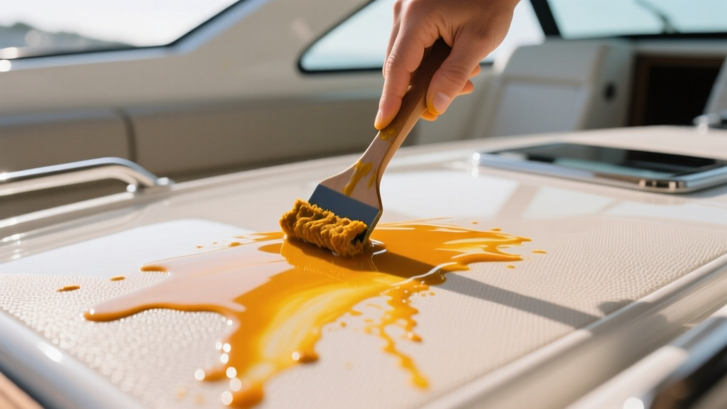 Tested: How to Get Curry Out of Boat Gelcoat & Vinyl