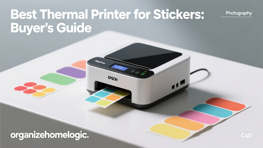 Best Thermal Printer for Stickers: Buyer's Guide
